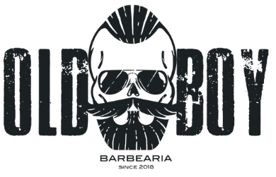 Logo Old Boy Barbearia, cliente da WS Solutions by Web Salão